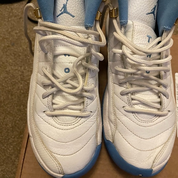 Retro 12’s Baby Blues Grade School Size 5 women’s 6.5 No shoebox. - Picture 2 of 8